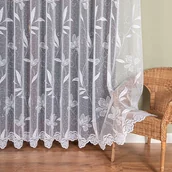 Firany - Firana żakardowa wzór 044204 wys. 250cm, kolor biały (na metry) - miniaturka - grafika 1