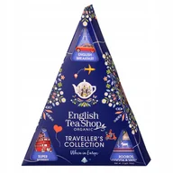 Herbata - Zestaw Herbat BIO Travellers Europe 9 Piramidek Rooibos, Czarne Owoce Leśne - miniaturka - grafika 1