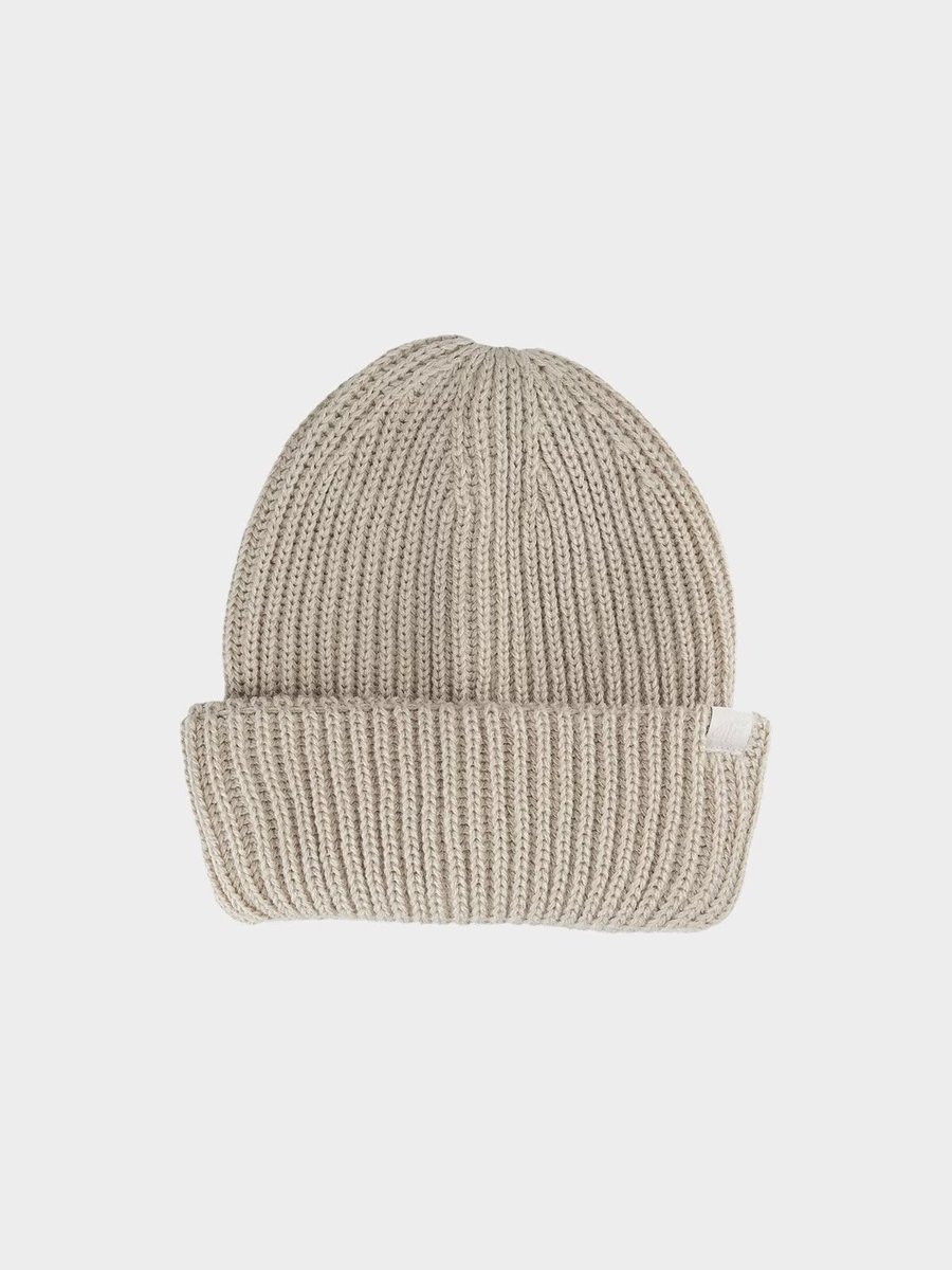 Czapka zimowa męska 4F 4FAW23ACAPM310-82S Brązowy