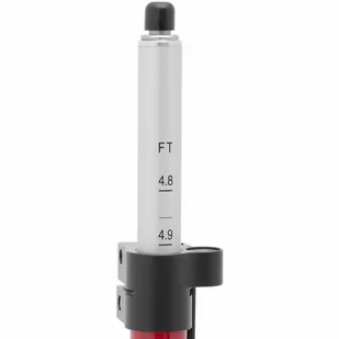 Tyczka geodezyjna pod pryzmat lustro składana śr. 32mm długość 2.5m - Poziomice, łaty, miary - miniaturka - grafika 4