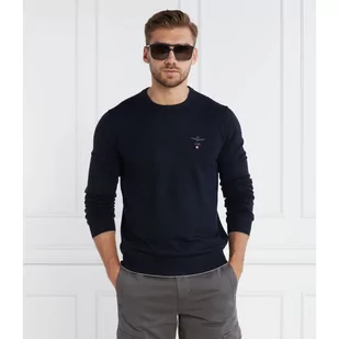 Aeronautica Militare Wełniany sweter | Regular Fit - Swetry męskie - miniaturka - grafika 1
