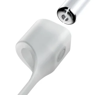 Baseus Let''s go silikonowy fluorescencyjny (świecący w ciemności) uchwyt opaska pasek do słuchawek AirPods 2 / 1 szary (ARAPPOD-BGY) - Akcesoria do smartwatchy - miniaturka - grafika 5