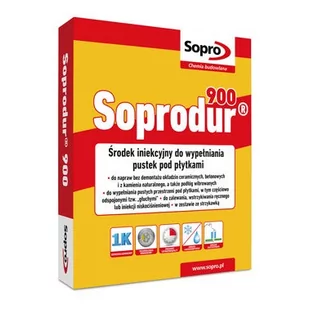 Środek iniekcyjny SOPRODUR 900 0.5l - Zaprawy budowlane - miniaturka - grafika 1