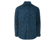 Koszule męskie - LIVERGY® Flanelowa koszula męska casualowa (M (39/40), We wzory/niebieski/navy) - miniaturka - grafika 1