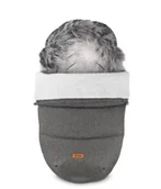 Śpiworki dla dzieci - Sensillo Śpiworek Do Wózka Indiana Graphite 100x50 - miniaturka - grafika 1