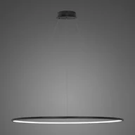 Lampy sufitowe - Altavola Design Lampa sufitowa Nowoczesna lampa sufitowa LED czarna Altavola okręgi ledowe LA073/P_120_in_4k_black_dimm LA073/P_120_in_4k_black_dimm - miniaturka - grafika 1