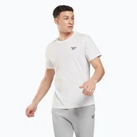 Koszulki męskie - Koszulka męska Reebok Identity Small Logo Tee white - miniaturka - grafika 1