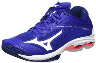 Buty sportowe męskie - Mizuno Męskie Wave Lightning Z6 buty do siatkówki, Black Blueatoll Syellow - 42 EU - grafika 1