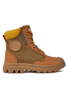 Palladium Trapery Pampa Sc Wpn U-S 77235-203-M Brązowy - Botki męskie - miniaturka - grafika 1