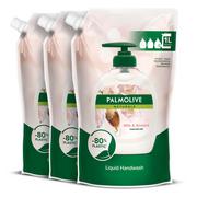 Mydła - Palmolive mydło w płynie Milk Almond Zapas 3x1 L - miniaturka - grafika 1