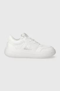 adidas sneakersy dziecięce kolor biały - Buty dla dziewczynek - miniaturka - grafika 1