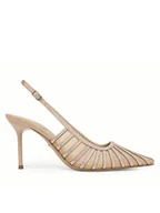 Sandały damskie - Aldo Sandały Eluse 14115132 Beżowy - miniaturka - grafika 1