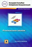 Systemy operacyjne i oprogramowanie - ECUK Przetwarzanie tekstów - Kopertowska Mirosława - książka - miniaturka - grafika 1