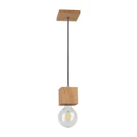 Lampy sufitowe - Spotlight Trongo Square lampa wisząca 1-punktowa dąb olejowany/antracyt 7161174 - miniaturka - grafika 1