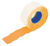 Etykiety samoprzylepne i bloki etykiet - Grand Taśma metkownica 26x12 1rzędowa falista pomarańczowa - 800 etykiet - miniaturka - grafika 1