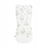 Akcesoria do wózków - Bambusowa wkładka do wózka 5-punktowa dwustronna Gąski - miniaturka - grafika 1