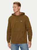 Bluzy męskie - Lee Bluza Plain 112355742 Brązowy Regular Fit - miniaturka - grafika 1