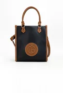 Torebki damskie - Mini shopperka Nobo z monogramem - miniaturka - grafika 1