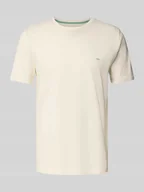 Koszulki męskie - T-shirt z wyhaftowanym logo - miniaturka - grafika 1