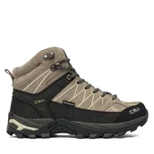 Buty trekkingowe damskie - Trekkingi CMP Rigel Mid Wp Waterproof 3Q12946 Szary - miniaturka - grafika 1