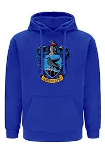 ERT GROUP oryginalna i oficjalnie licencjonowana przez Harry Potter niebieska bluza męska z kapturem, nadruk jednostronny, wzór Harry Potter 022, rozmiar M - Bluzy męskie - miniaturka - grafika 1