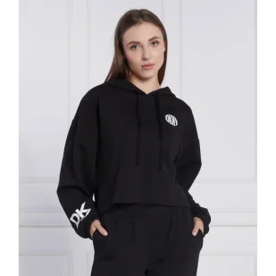 DKNY SLEEPWEAR Bluza | Cropped Fit - Bluzy damskie - miniaturka - grafika 1