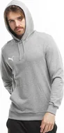 Bluzy męskie - Puma Bluza męska Puma Team Goal Casuals Hoody szara 658618 33 XL - miniaturka - grafika 1