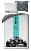 Pościel dla dzieci - Pościel dziecięca Mercedes 140 x 200 cm Halantex Amg Petronas F1 Team - miniaturka - grafika 1