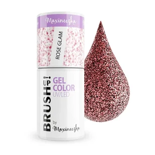 BrushUp! Gel Color UV/LED lakier hybrydowy do paznokci Rose Glam 5g - Lakiery hybrydowe - miniaturka - grafika 1