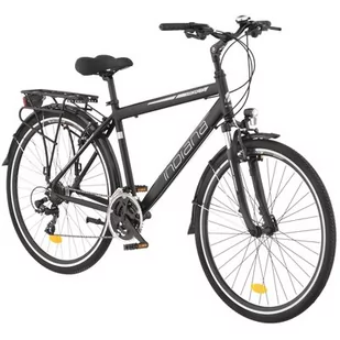 Rower trekkingowy INDIANA X-Road 1.0 M21 28 cali męski Czarny - Rowery - miniaturka - grafika 1