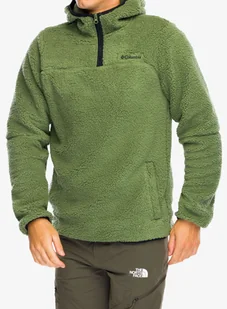Bluza z kapturem Columbia Rugged Ridge III Sherpa Pullover Hoodie - canteen - Bluzy sportowe męskie - miniaturka - grafika 1