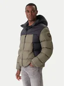Kurtki męskie - Napapijri Kurtka zimowa A-Molveno NP0A88V2 Zielony Regular Fit - miniaturka - grafika 1