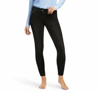 Bryczesy - Ariat Bryczesy damskie HALO DENIM FS - black - miniaturka - grafika 1