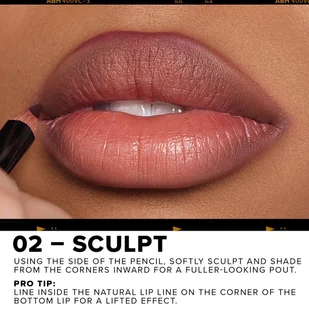 Anastasia Beverly Hills Lip Liner Deep Taupe - kredka do ust Deep Taupe - Konturówki do ust - miniaturka - grafika 6