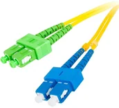 Kable światłowodowe - Patchcord Światłowodowy Getfort Sm Sc/Upc-Sc/Apc Duplex 5M - miniaturka - grafika 1