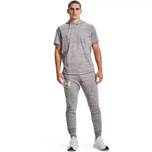 Spodnie dresowe męskie Under Armour RIVAL TERRY JOGGER - Spodnie męskie - miniaturka - grafika 3