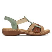 Sandały damskie - Sandały Rieker CEO-65918-52 - miniaturka - grafika 1