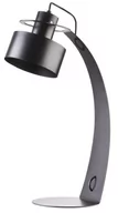 Lampy stojące - Sigma Lampka biurkowa  RIF czarna ruchomy klosz (50065) - miniaturka - grafika 1