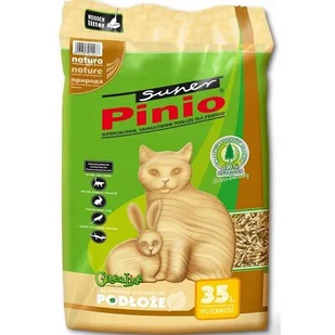 Certech Żwirek Super Pinio Naturalny żwirek dla kota drewniany 35l - Żwirek dla kotów - miniaturka - grafika 1