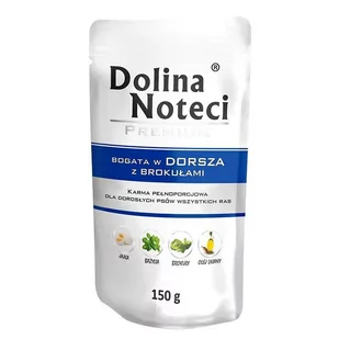 Dolina Noteci Premium Dorsz z brokułami 150g 43682-uniw - Mokra karma dla psów - miniaturka - grafika 1