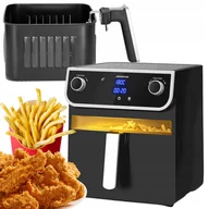 Frytownice gastronomiczne - Frytkownica Beztłuszczowa Air Fryer Frytownica Okno Podglądowe 1700W 8L XL - miniaturka - grafika 1