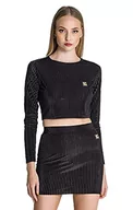 Koszulki i topy damskie - Gianni Kavanagh Damska koszulka Black Destiny Long Sleeve Tee, czarny, S - miniaturka - grafika 1