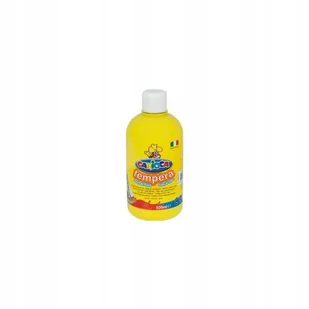 FARBA TEMPERA CARIOCA 500ml 40427/03 ŻÓŁTA 1szt. - Przybory szkolne - miniaturka - grafika 1