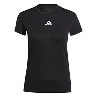 Koszulki i topy damskie - adidas Damska koszulka (Short Sleeve) Freelift Tee, Black, HS1660, S - grafika 1