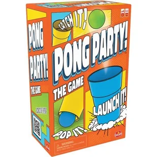Gra towarzyska - GOLIATH - Pong Party - Odbijanie piłek pingpongowych - Dla dorosłych i dzieci - Gry planszowe - miniaturka - grafika 1