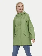 Kurtki damskie - Vero Moda Kurtka przeciwdeszczowa Malou 10266982 Zielony Regular Fit - miniaturka - grafika 1