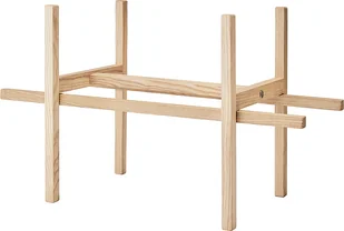 Stojak StandWIDE jesion naturalny do doniczki samonawadniającej GrowWIDE - Donice - miniaturka - grafika 1