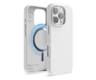 Etui i futerały do telefonów - Elago Magnetic Silicone do iPhone 16 Pro White - miniaturka - grafika 1