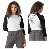 Koszulki i topy damskie - LONGSLEEVE BLUZA damska 4F koszulka TSDL010 S - miniaturka - grafika 1