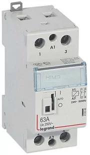 Legrand STYCZNIK MODUŁOWY SM 363 63A 230V 2NC Z MANIPULATOREM 412548 - Sterowniki i przekaźniki - miniaturka - grafika 1